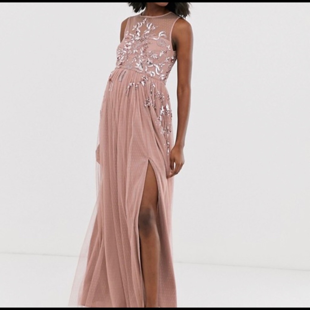 ASOS Maya Maternity Maxi Dress Size 8